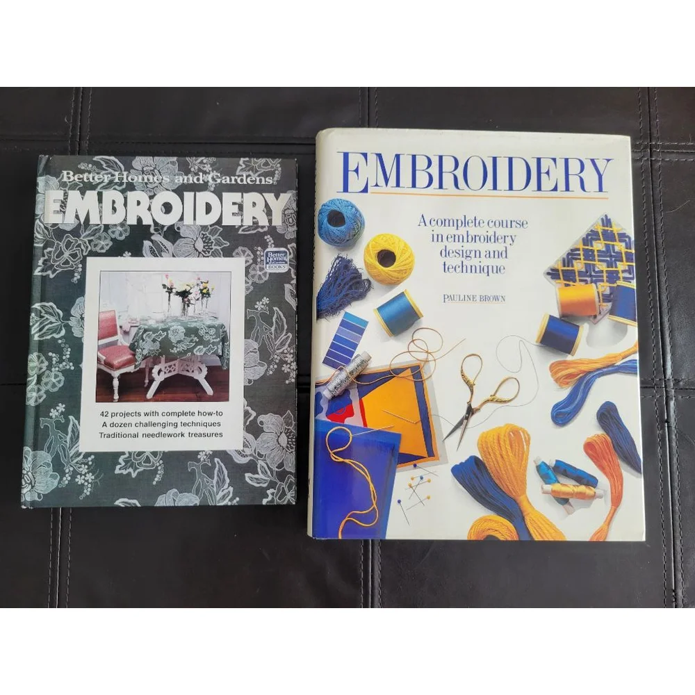 Vintage Embroidery Book Bundle | Better Homes & Pauline Brown